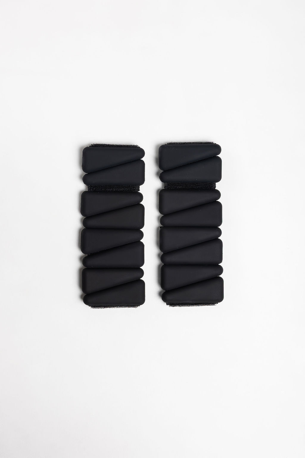 Pilates 101 adjustable ankle weights in Black