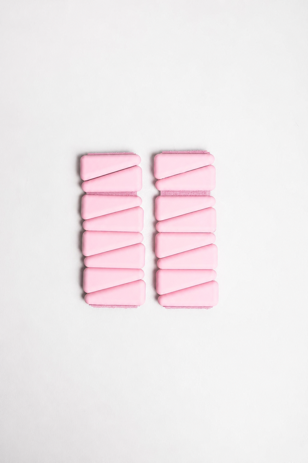 Pilates 101 adjustable ankle weights in Pink