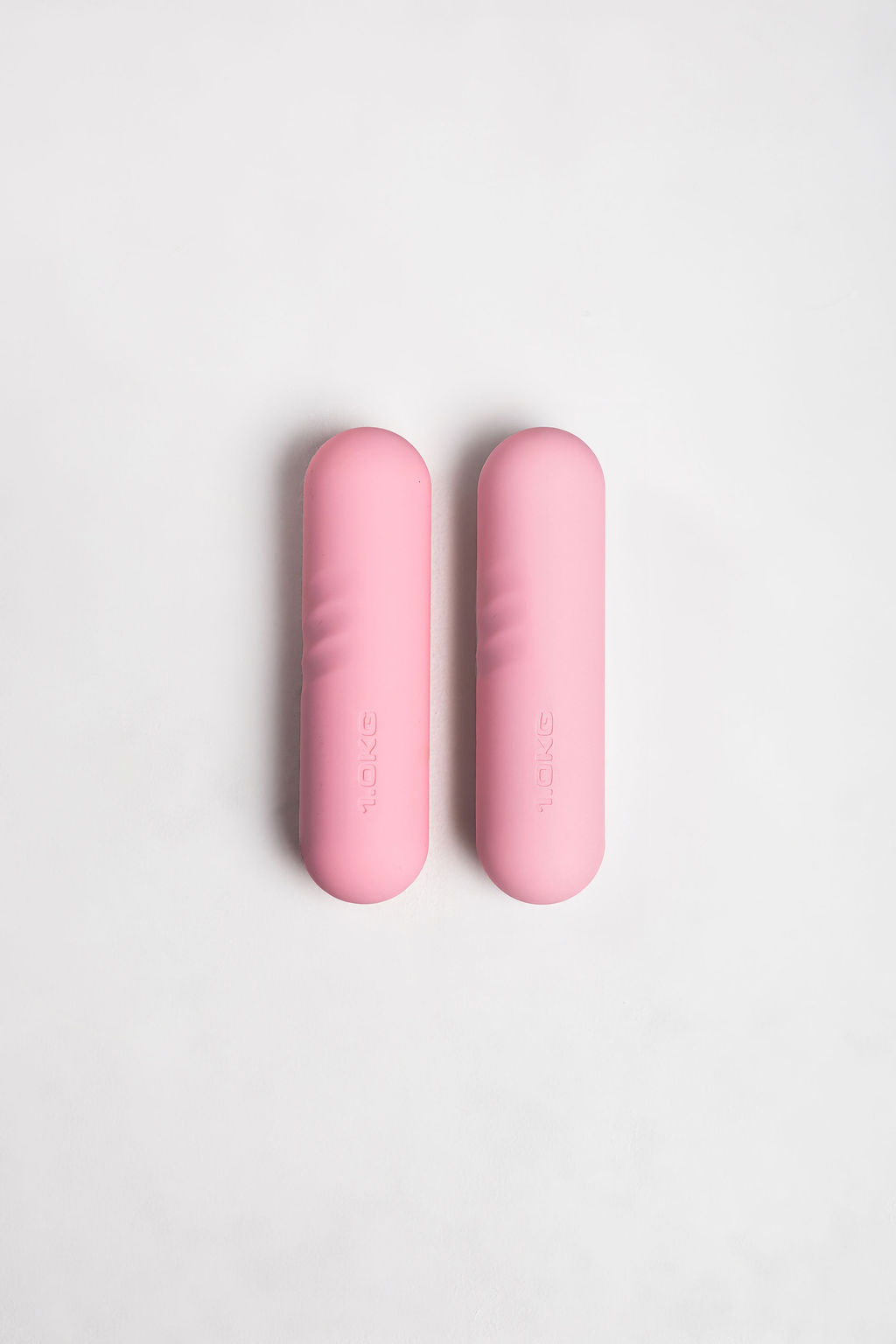 Pilates 101 2 lb hand weights in Pink